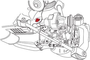 Acura TLX Camber/Toe Bolt Adjuster - Rear - SPC Performance - Extended Cam Kit - `15-`27